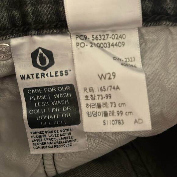 Levi’s 501 high rise jean shorts black 29 NWT - Picture 11 of 11